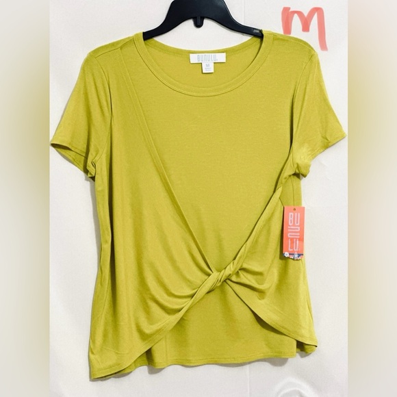 Bunulu Tops - LADIES ARYLIDE YELLOW TOP